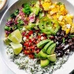 Το Veggie Burrito Bowl με κουτάλι